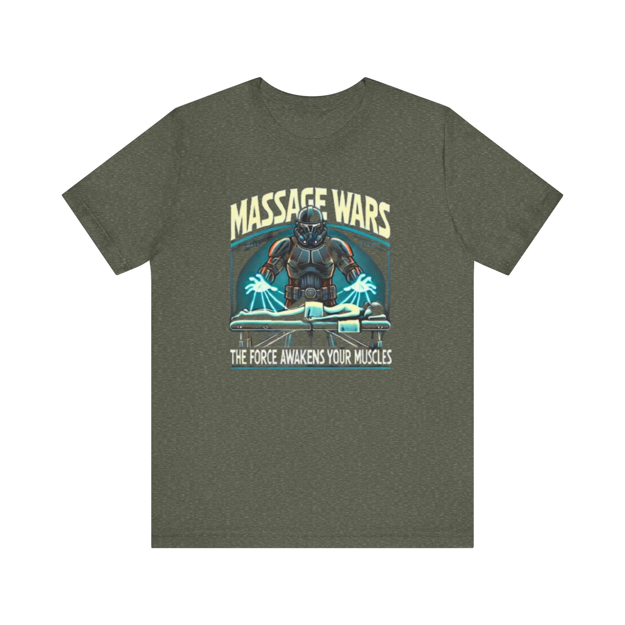 Massage Wars Unisex T-Shirt - The Force Awakens Your Muscles