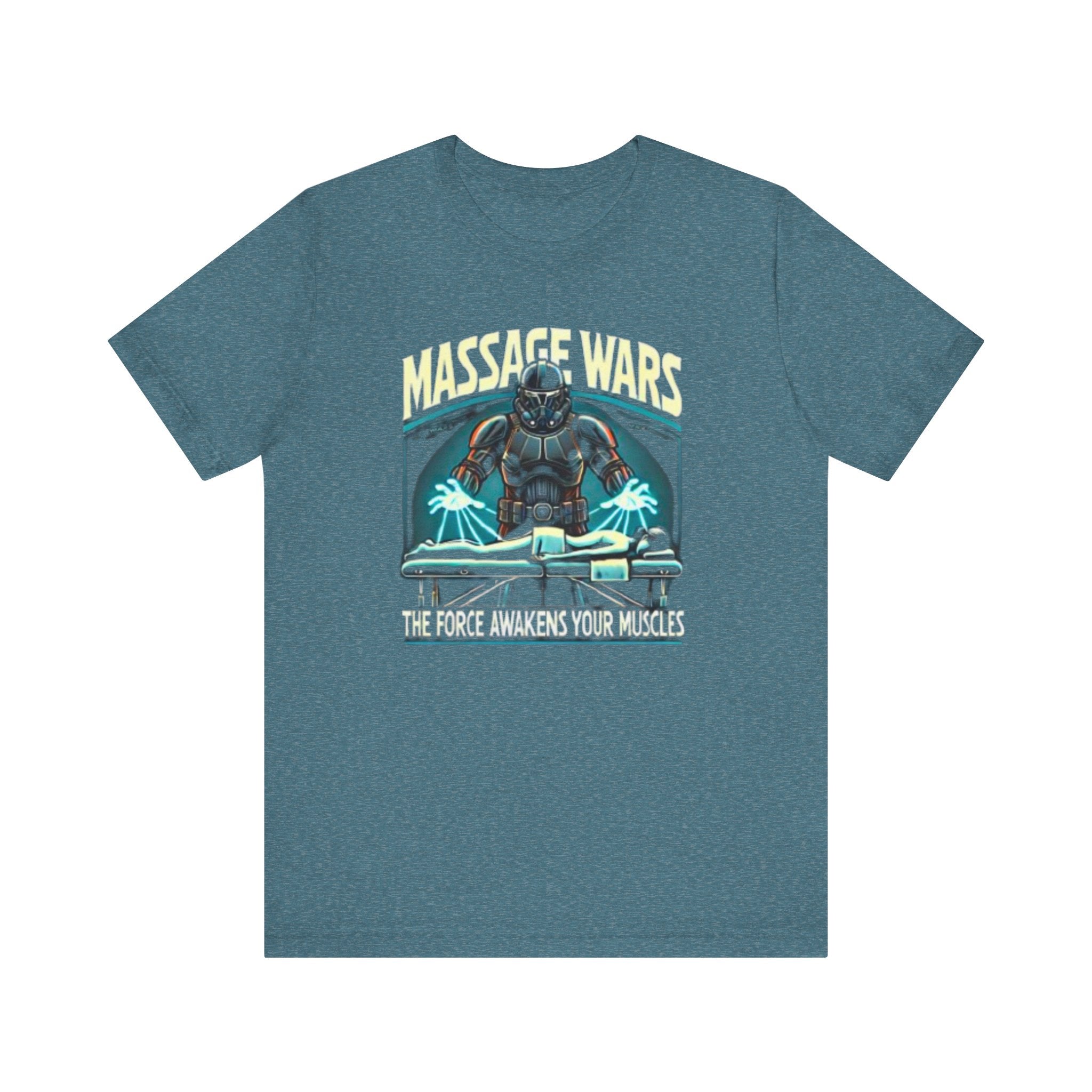 Massage Wars Unisex T-Shirt - The Force Awakens Your Muscles